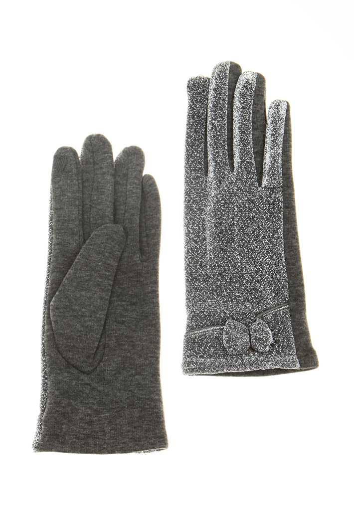 Lurex jersey gloves Intrend Lurex jersey gloves Intrend