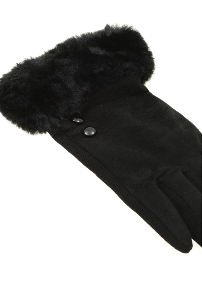 Cotton blend gloves Intrend Cotton blend gloves Intrend