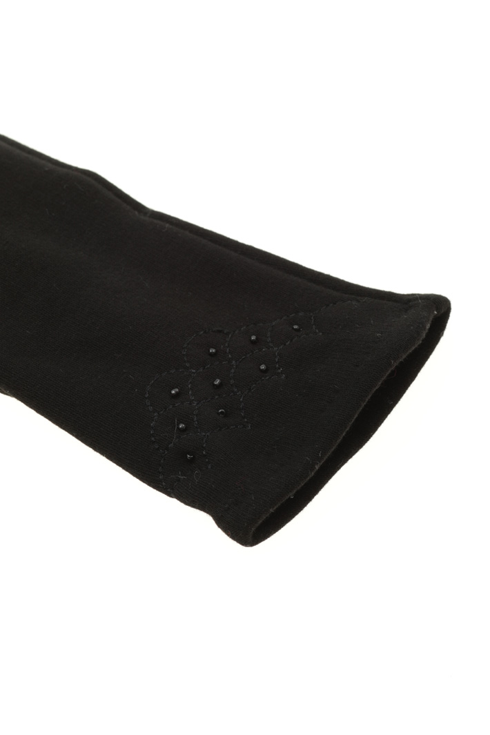 Embroidered jersey gloves Intrend Embroidered jersey gloves Intrend
