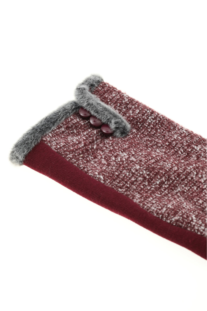 Tweed and jersey gloves Intrend Tweed and jersey gloves Intrend