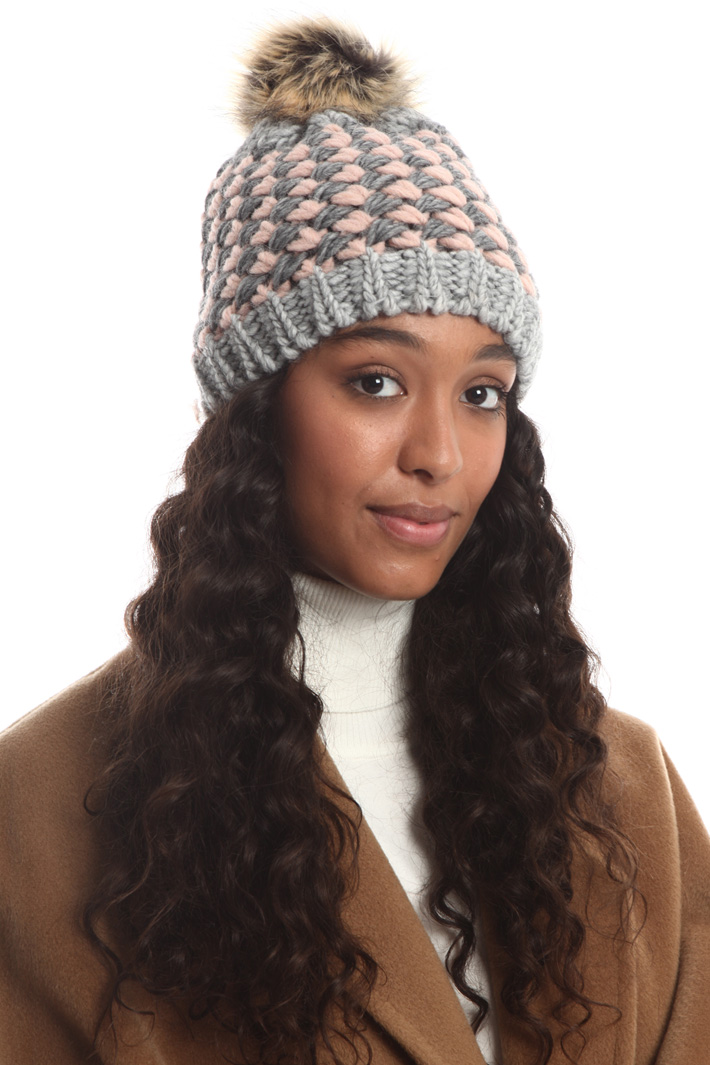 Wool and alpaca hat Intrend Wool and alpaca hat Intrend