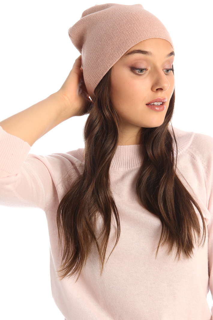 Wool blend lurex hat Intrend Wool blend lurex hat Intrend