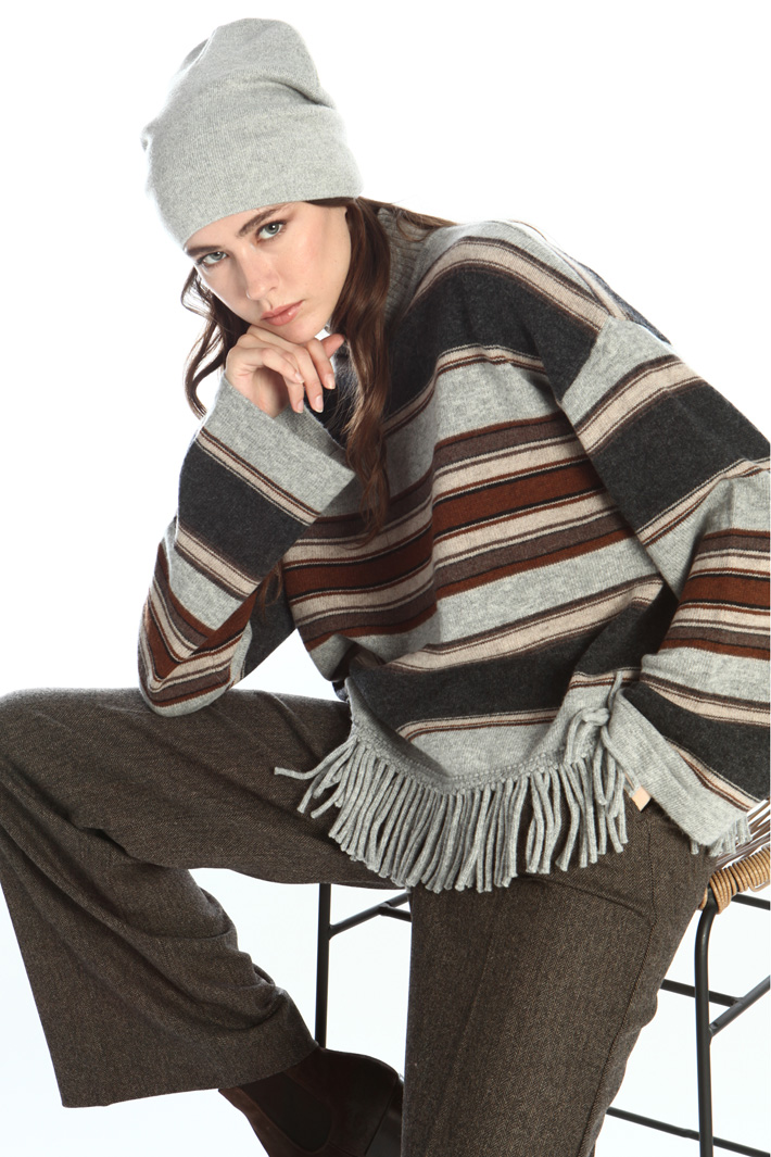 Wool blend lurex hat Intrend Wool blend lurex hat Intrend