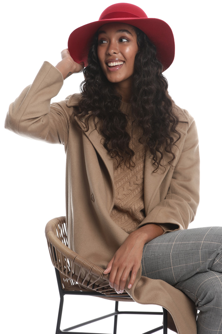 Velvet ribbon hat Intrend Velvet ribbon hat Intrend
