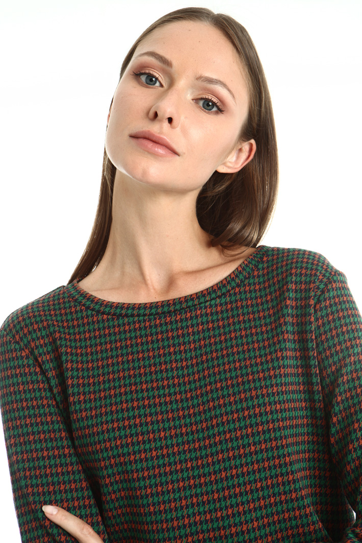 Flared jersey dress Intrend Flared jersey dress Intrend