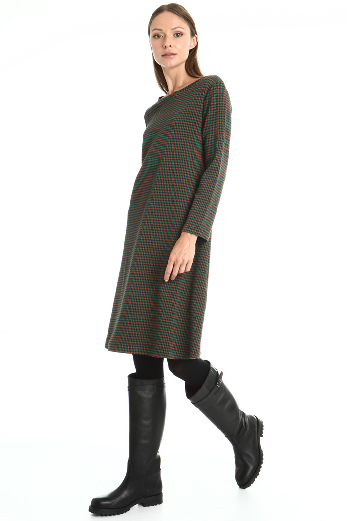 Flared jersey dress Intrend Flared jersey dress Intrend