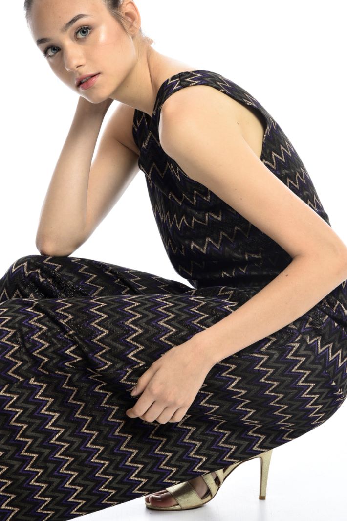 Relaxed fit jersey jumpsuit Intrend Relaxed fit jersey jumpsuit Intrend