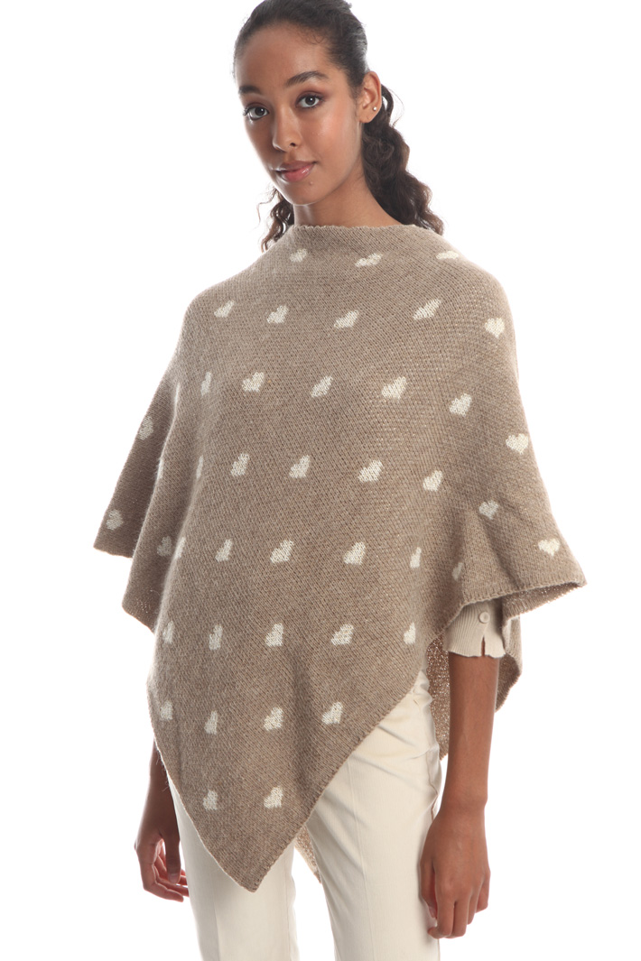 Wool and alpaca poncho Intrend Wool and alpaca poncho Intrend