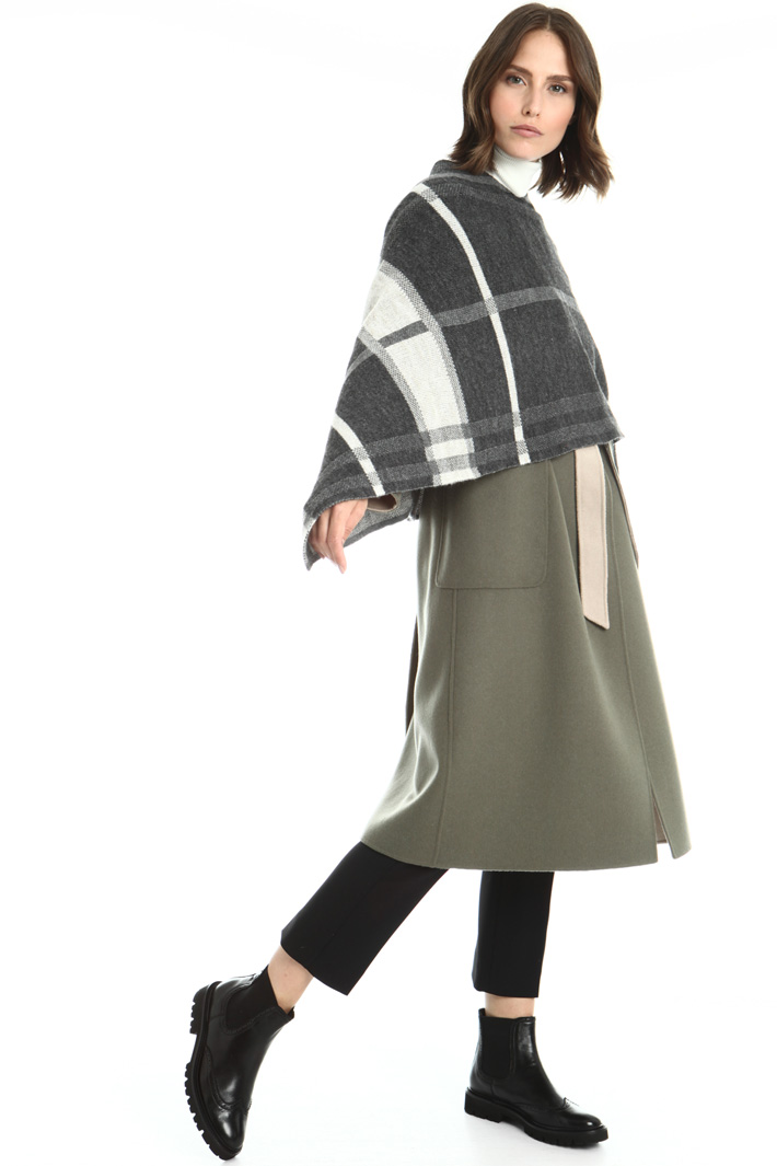 Wool and alpaca poncho Intrend Wool and alpaca poncho Intrend