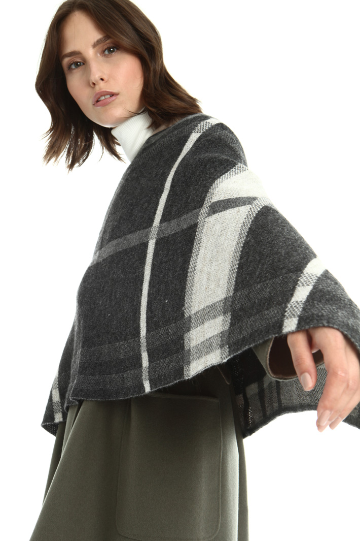 Wool and alpaca poncho Intrend Wool and alpaca poncho Intrend