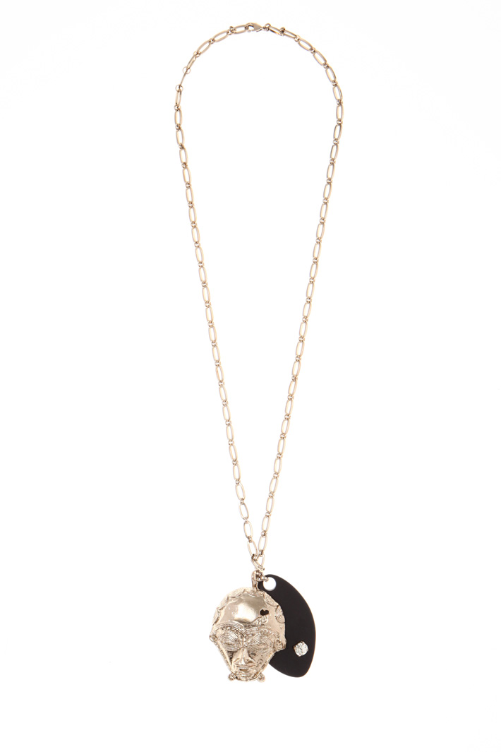 Chain necklace with charm Intrend Chain necklace with charm Intrend