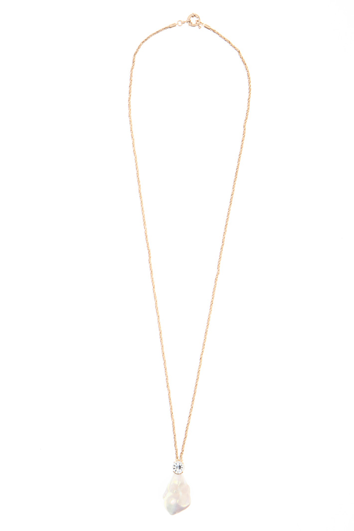 Necklace with glass pendant Intrend Necklace with glass pendant Intrend