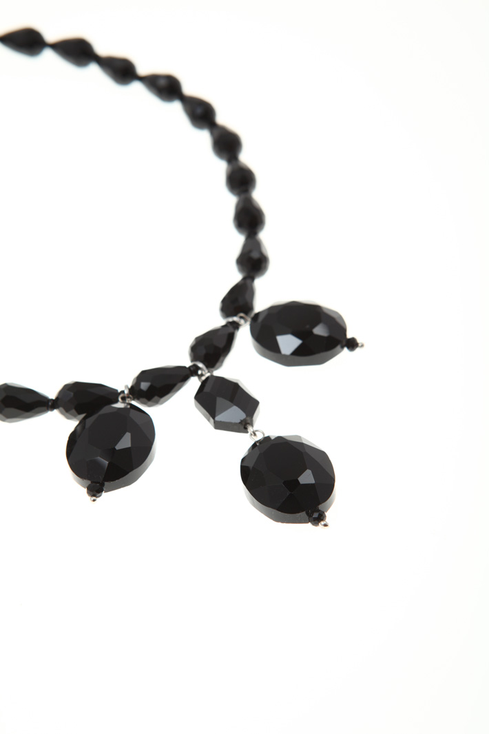 Necklace with glass drops Intrend Necklace with glass drops Intrend
