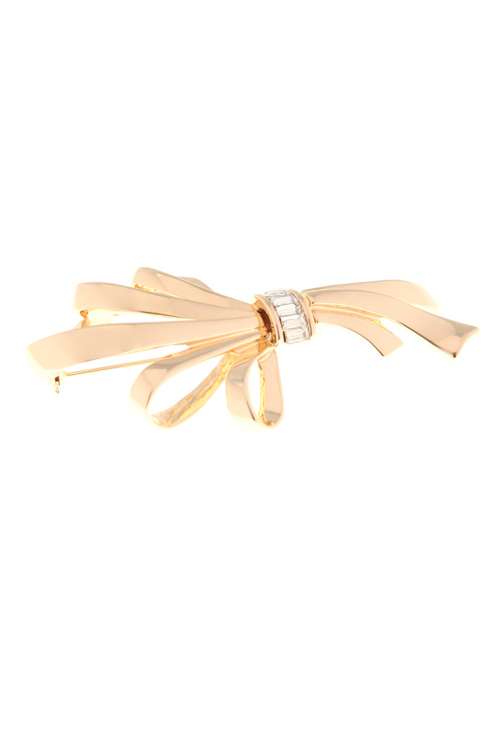 Metal and glass brooch Intrend Metal and glass brooch Intrend