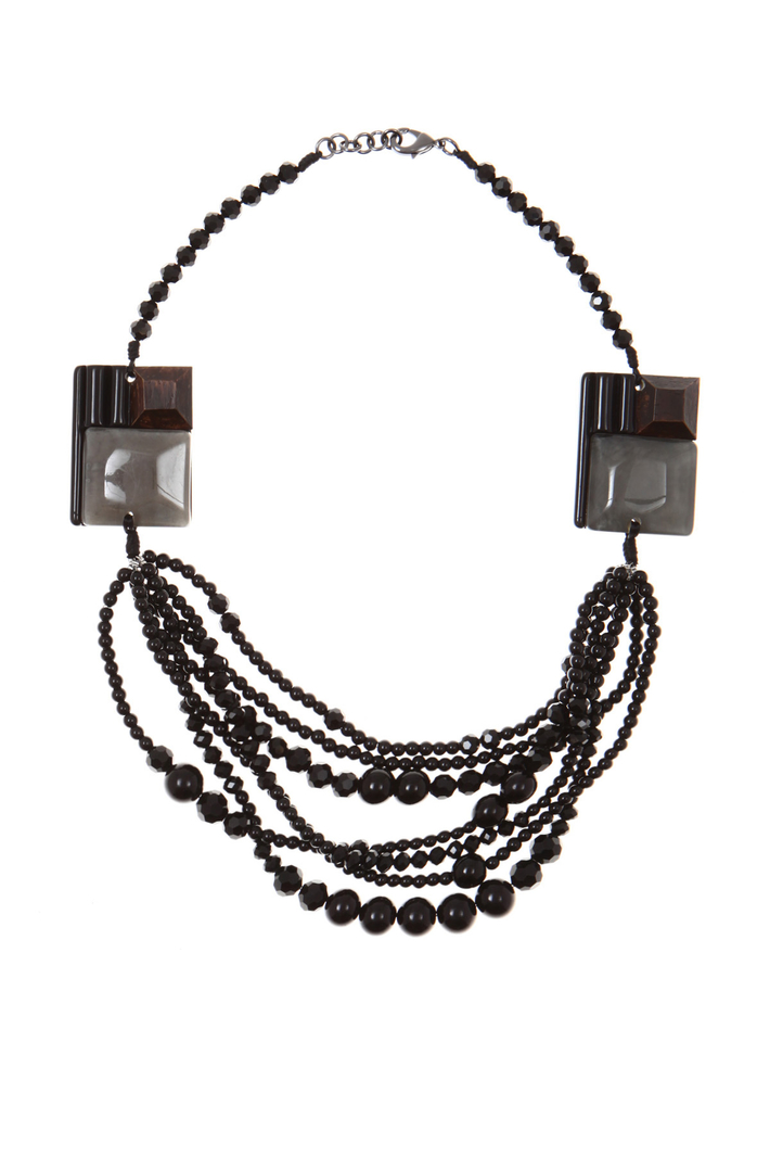 Resin chocker necklace Intrend Resin chocker necklace Intrend