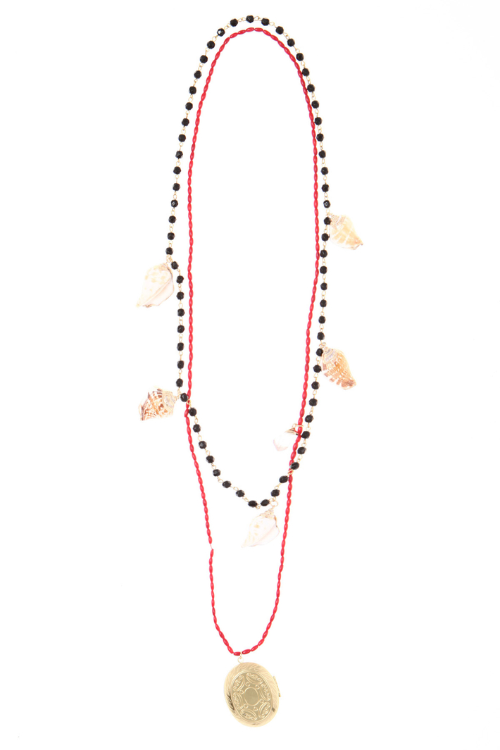 Set of 2 necklaces Intrend Set of 2 necklaces Intrend