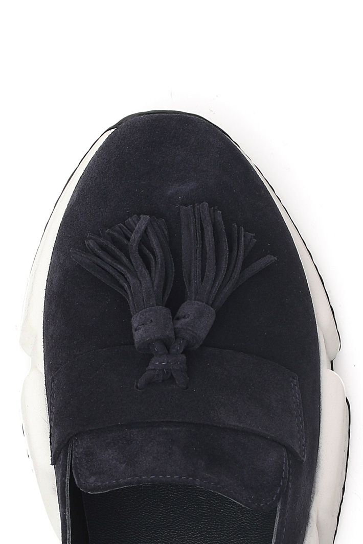 Suede leather sneakers Intrend Suede leather sneakers Intrend