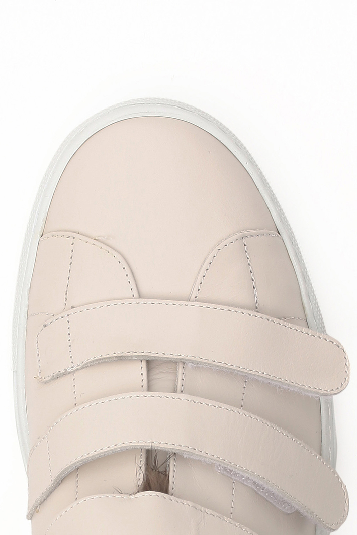 Leather and mink sneakers Intrend Leather and mink sneakers Intrend