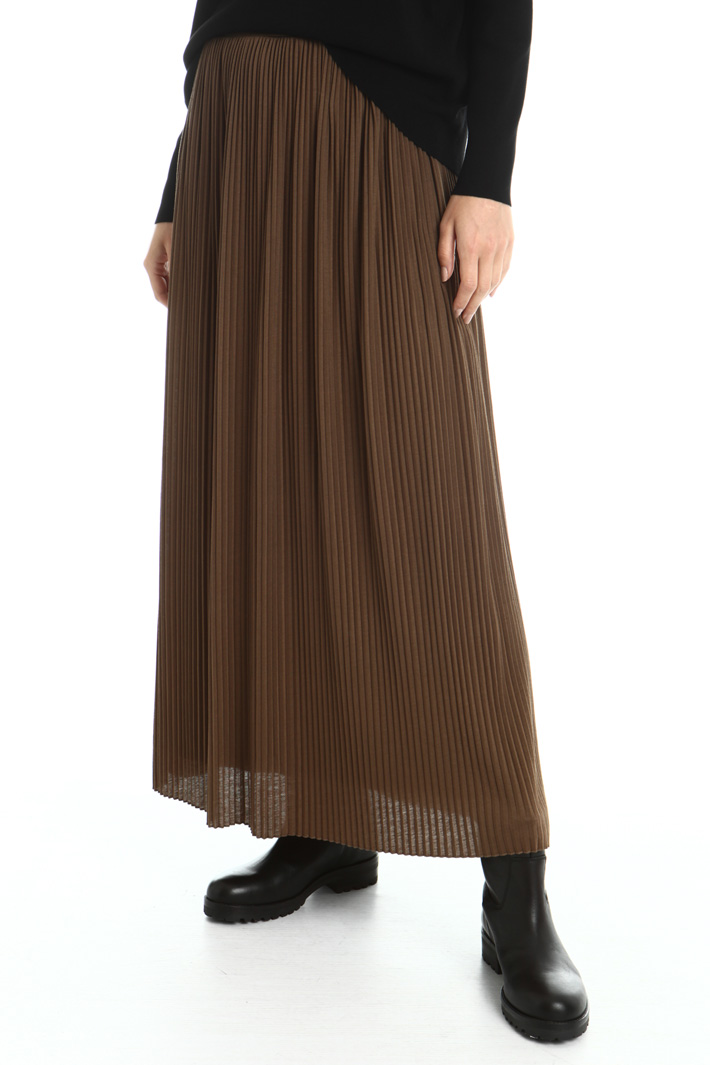 Pleated jersey skirt Intrend Pleated jersey skirt Intrend