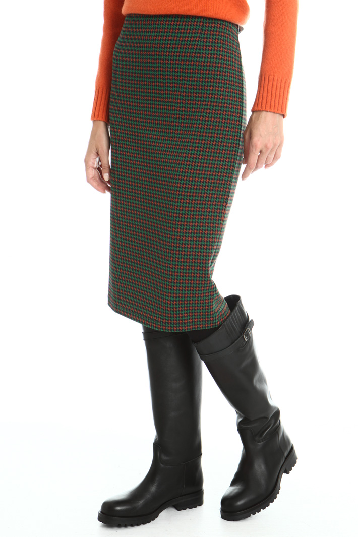 Jersey sheath skirt Intrend Jersey sheath skirt Intrend