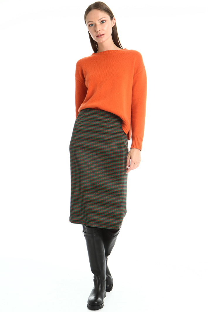 Jersey sheath skirt Intrend Jersey sheath skirt Intrend