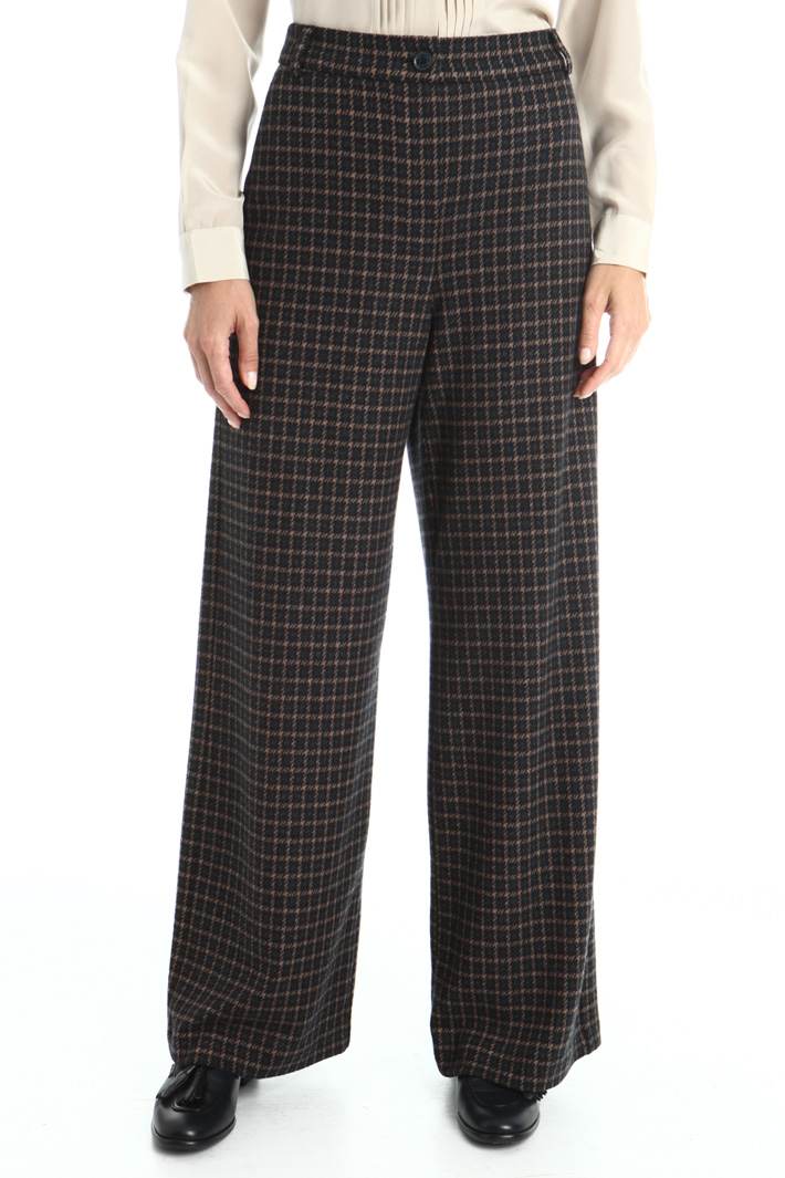 Flannel jersey trousers Intrend Flannel jersey trousers Intrend