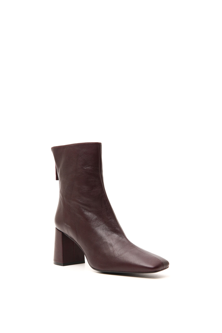 Leather ankle boots Intrend Leather ankle boots Intrend
