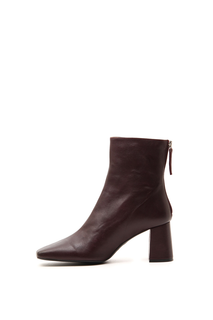 Leather ankle boots Intrend Leather ankle boots Intrend