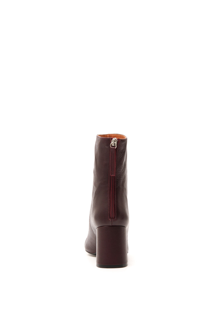 Leather ankle boots Intrend Leather ankle boots Intrend