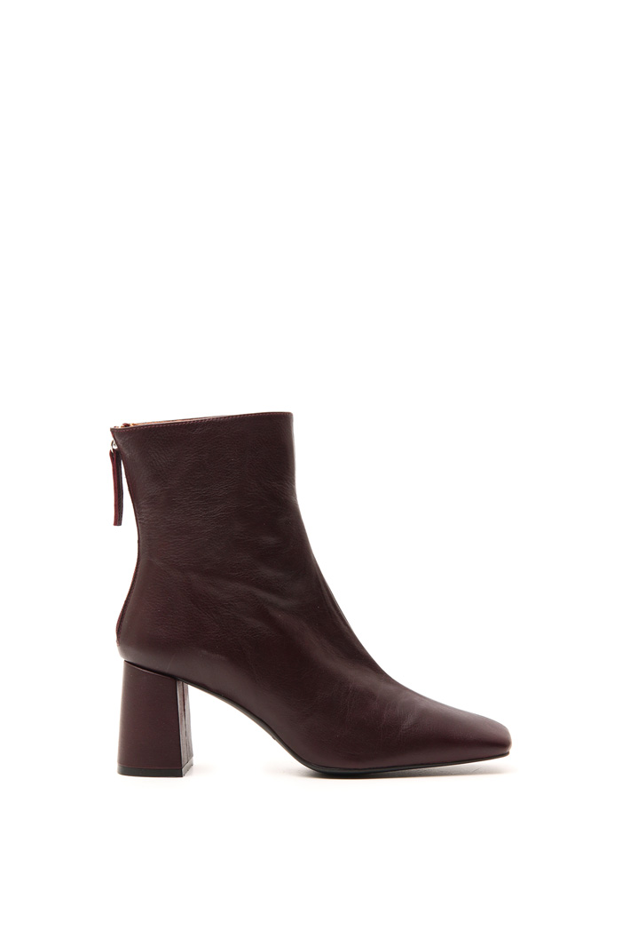 Leather ankle boots Intrend Leather ankle boots Intrend