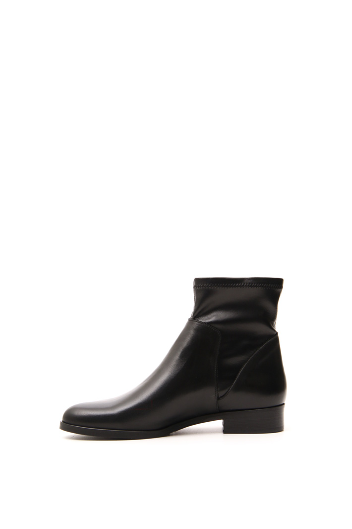 Leather ankle boots Intrend Leather ankle boots Intrend