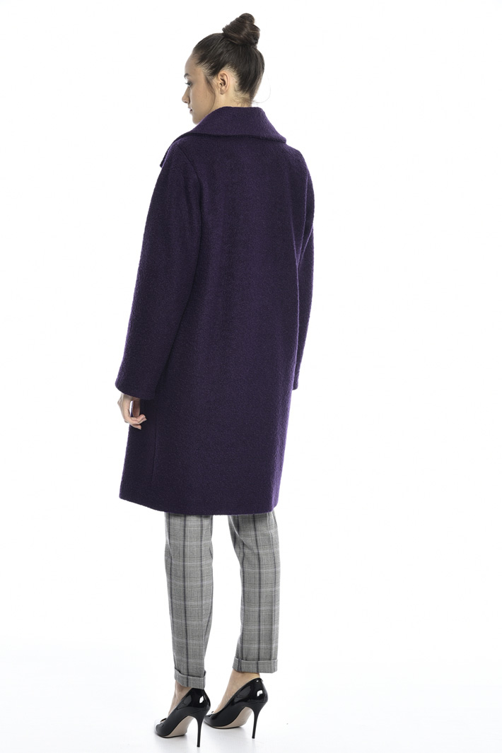 Bouclé jersey coat Intrend Bouclé jersey coat Intrend