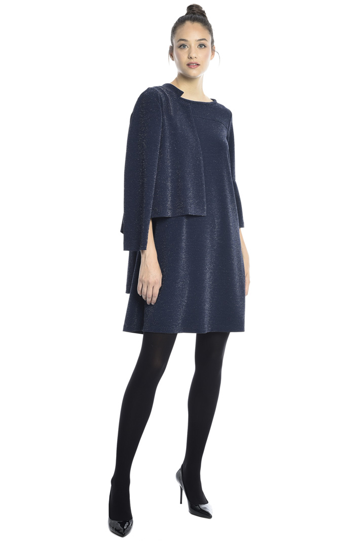 Lamé jersey bolero jacket Intrend Lamé jersey bolero jacket Intrend