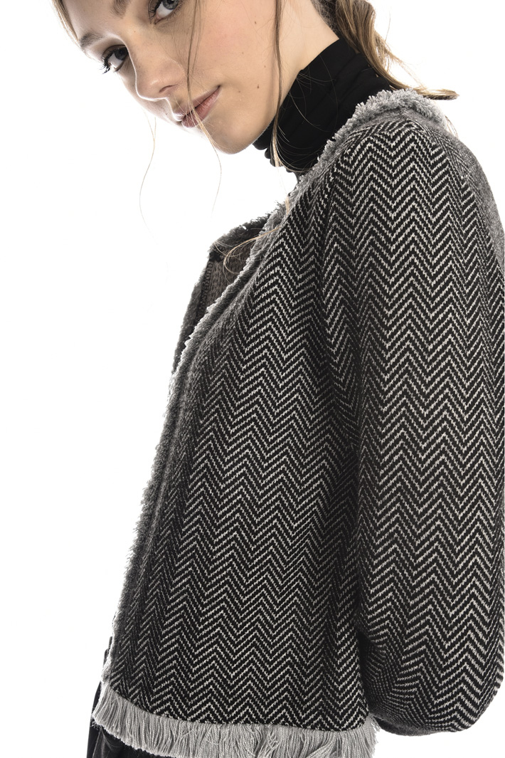 Jacquard jersey bolero Intrend Jacquard jersey bolero Intrend