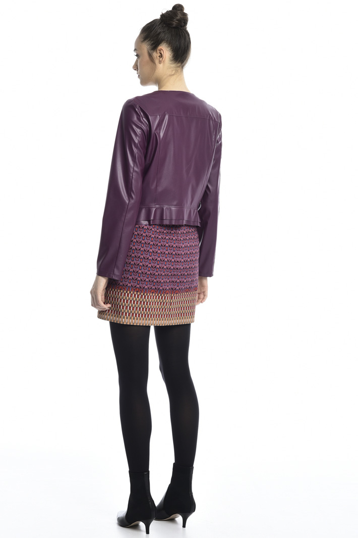 Frilled hem jacket Intrend Frilled hem jacket Intrend