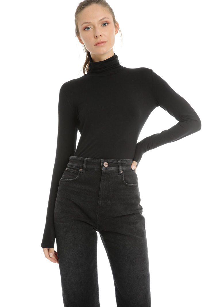 Stretch high neck top Intrend Stretch high neck top Intrend