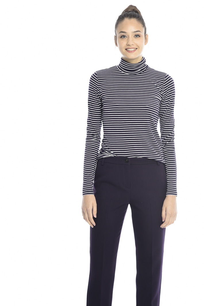 Jersey polo neck jumper Intrend Jersey polo neck jumper Intrend