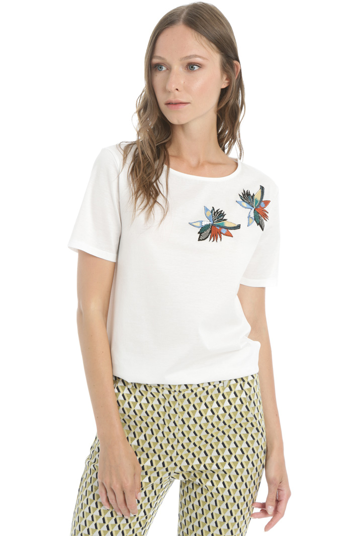 Cotton jersey T-shirt Intrend Cotton jersey T-shirt Intrend