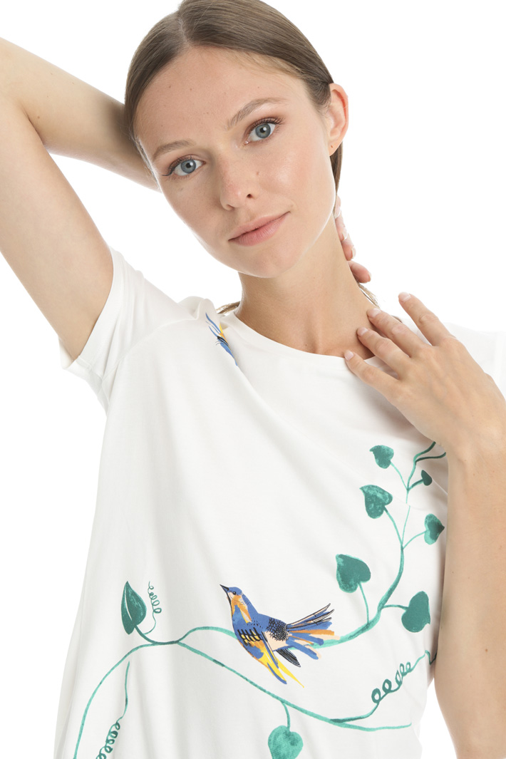 Printed jersey T-shirt Intrend Printed jersey T-shirt Intrend