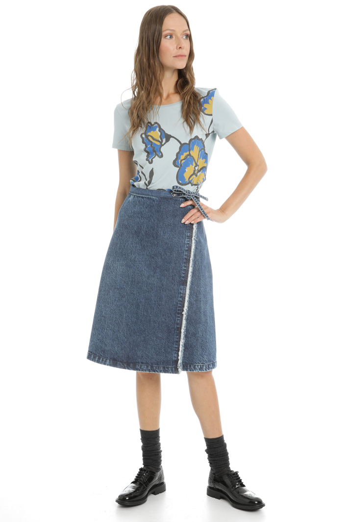 Printed jersey T-shirt Intrend Printed jersey T-shirt Intrend