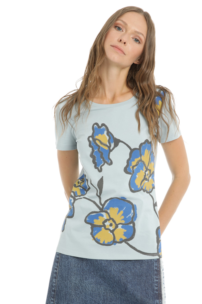 Printed jersey T-shirt Intrend Printed jersey T-shirt Intrend