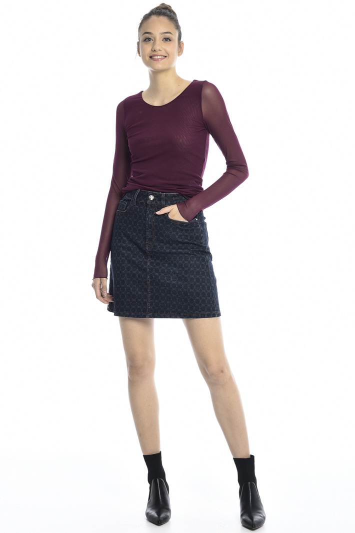 Tulle sweater Intrend Tulle sweater Intrend