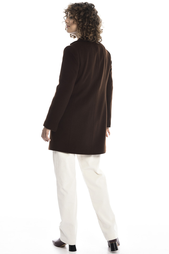 Cropped coat in pure wool Intrend Cropped coat in pure wool Intrend