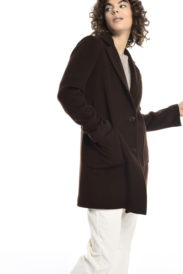 Cropped coat in pure wool Intrend Cropped coat in pure wool Intrend