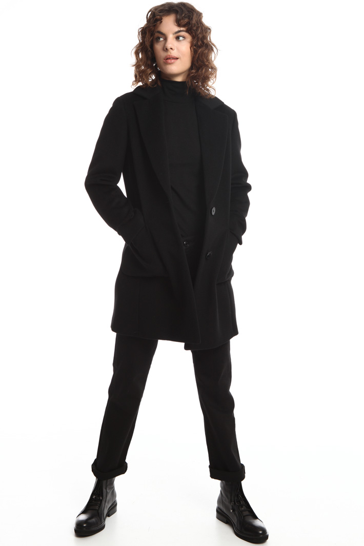 Cropped coat in pure wool Intrend Cropped coat in pure wool Intrend