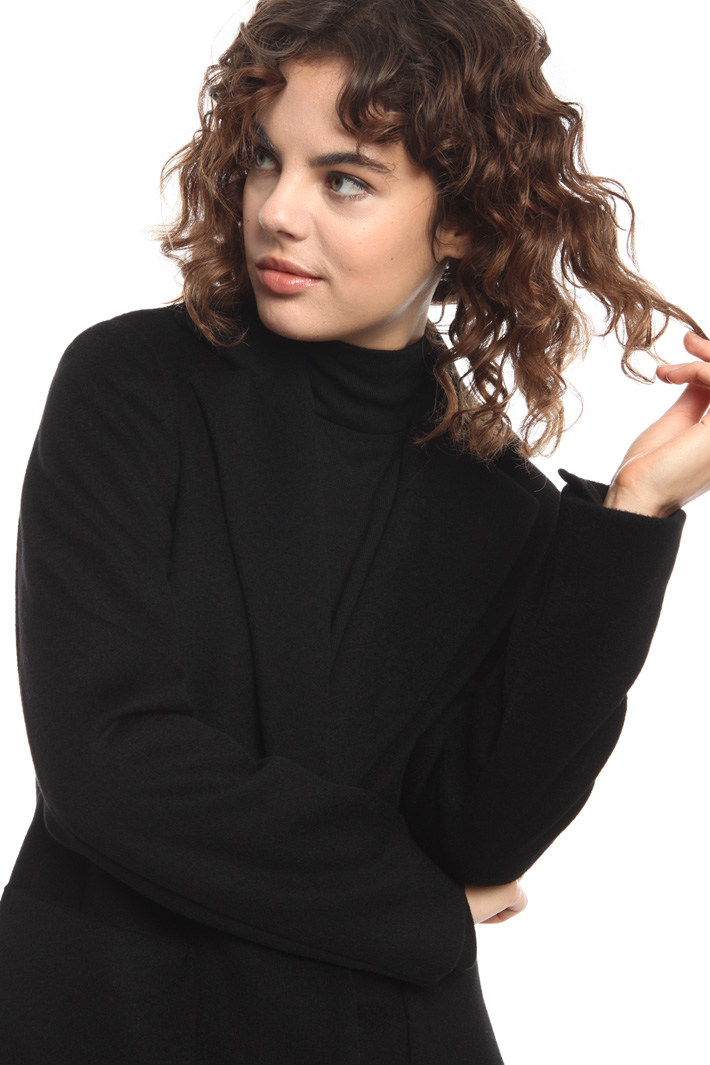 Cropped coat in pure wool Intrend Cropped coat in pure wool Intrend