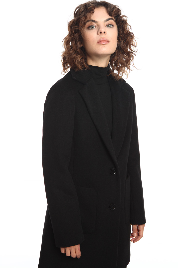 Cropped coat in pure wool Intrend Cropped coat in pure wool Intrend