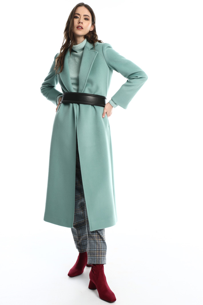 Wool beaver wrap coat Intrend Wool beaver wrap coat Intrend