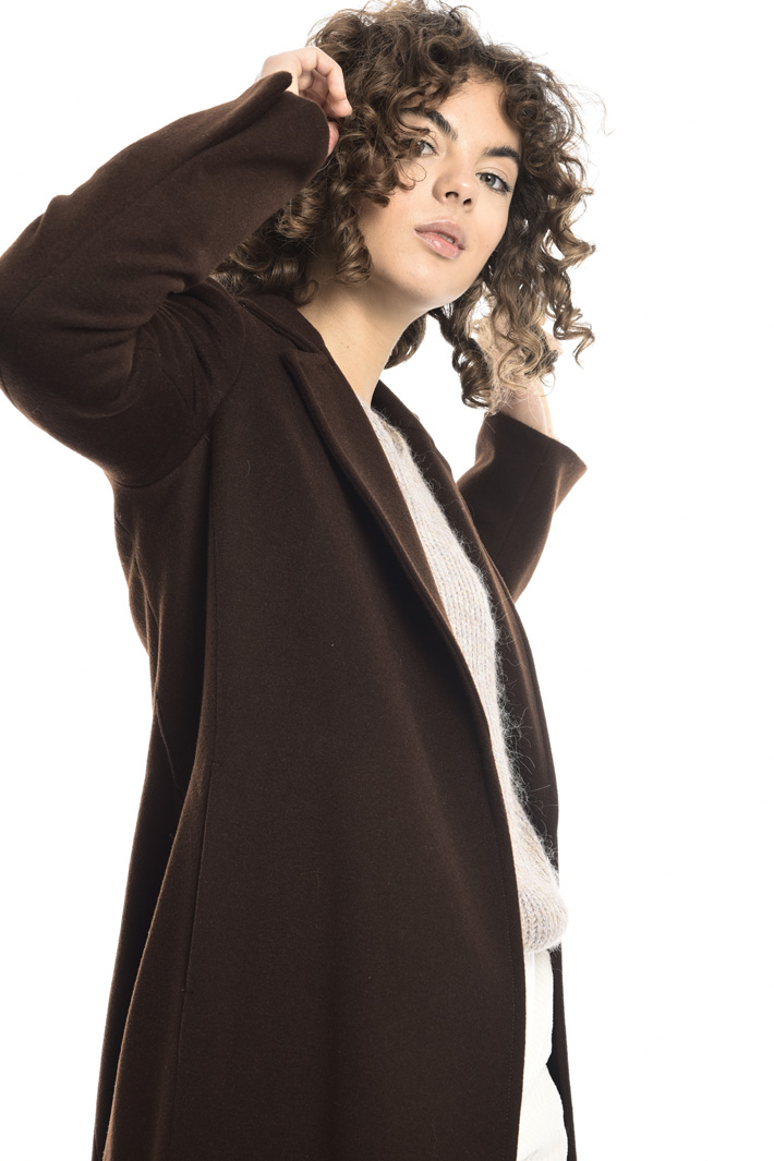 Wool beaver wrap coat Intrend Wool beaver wrap coat Intrend
