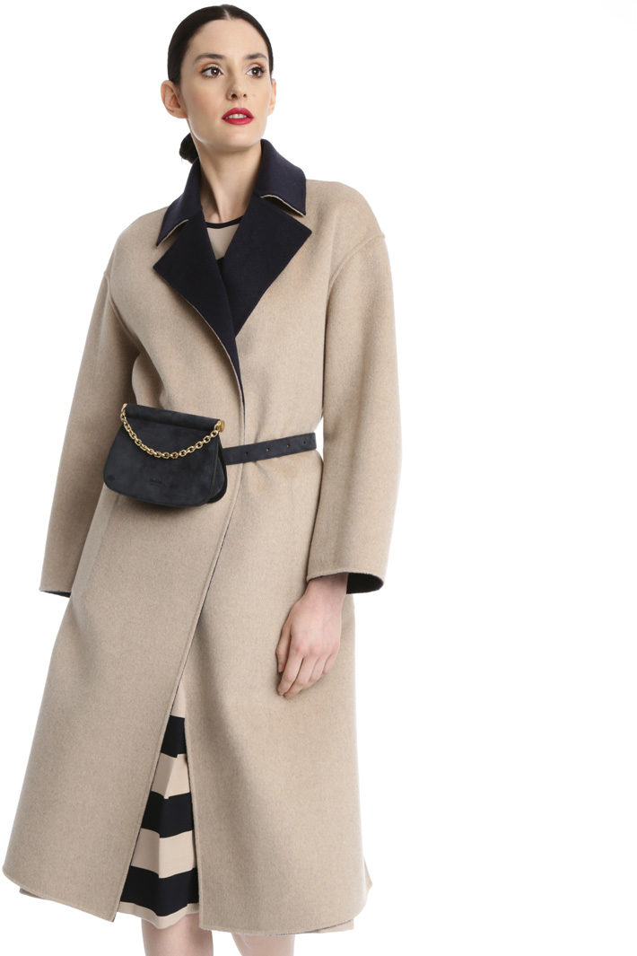Reversible wool coat Intrend Reversible wool coat Intrend